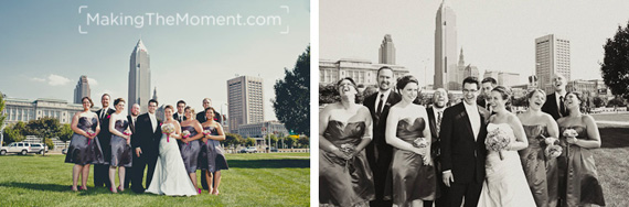 Fun Cleveland Wedding Photographer