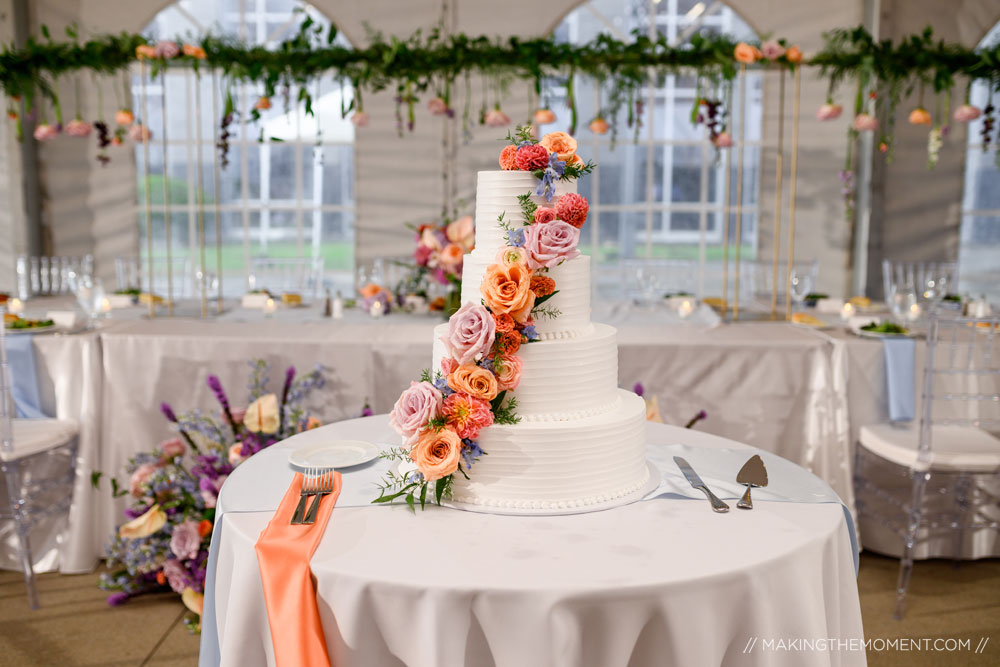 Lago East Bank Tented Wedding Reception